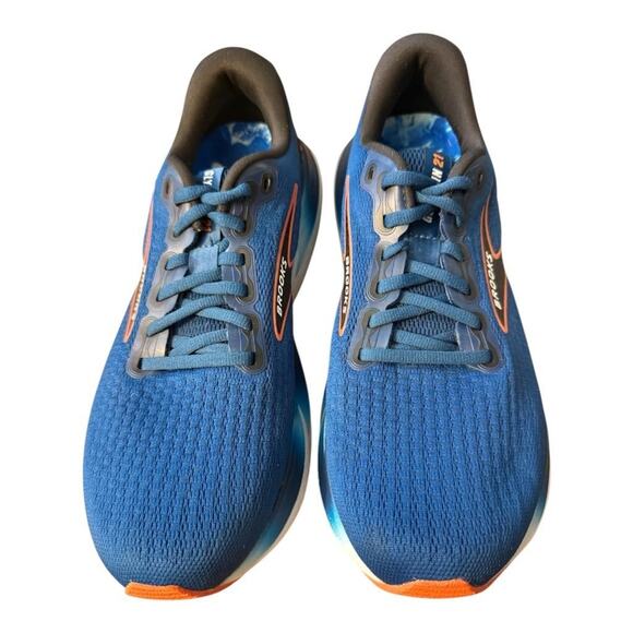 Brooks Glycerin 21 Blue Running Shoe Men size 9 - Picture 3 of 10